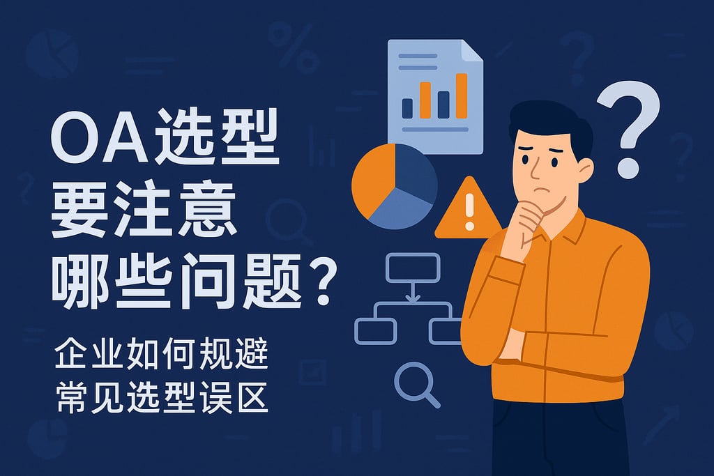 OA选型要注意哪些问题？企业如何规避常见选型误区"